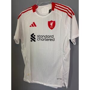 Liverpool FC Adidas HEAT.RDY Jersey Men’s M (Asian XL) White